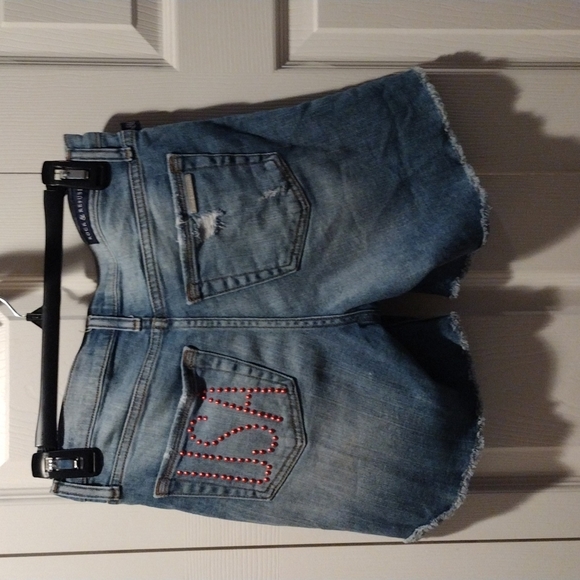 Rock & Republic Women Jean Shorts 2 - Picture 4 of 6